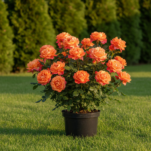 Роза чайно-гибридная Belle Epogue купить